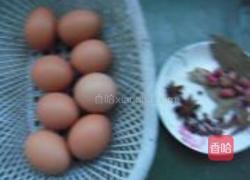 玫瑰花茶叶蛋的做法图解1