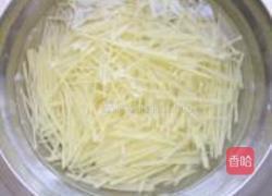 土豆丝炒鸡蛋的做法图解2