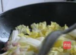 肉片娃娃菜的做法图解4