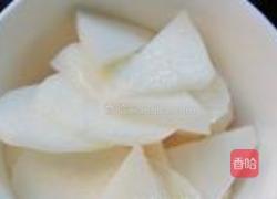 芥蓝炒山药的做法图解3