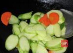 芥蓝炒山药的做法图解6