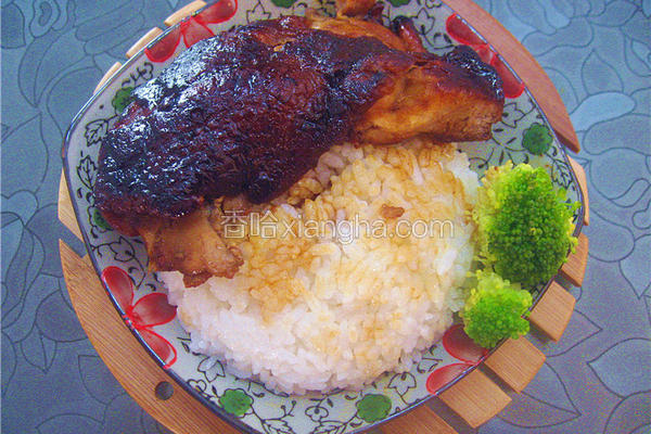 照烧鸡腿饭