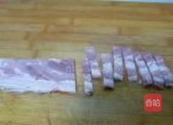 培根肉炒荷兰豆的做法图解4