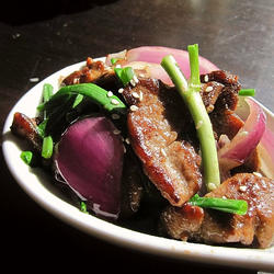 椒盐香煎肉的做法[图]