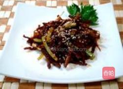 干煸牛肉丝的做法图解16