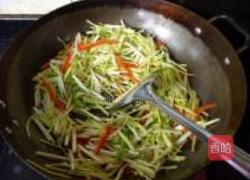 双椒韭黄的做法图解6