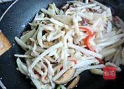 山药炒肉丝的做法图解14