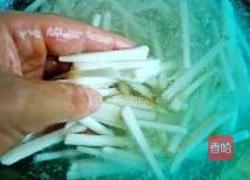 山药炒肉丝的做法图解4