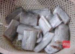 香辣毛豆煮带鱼的做法图解1