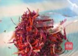 紫甘蓝拌苹果沙拉的做法图解5