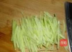 辣炒瓜皮的做法图解2