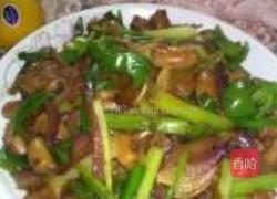 爽脆椒炒生肠的做法图解11