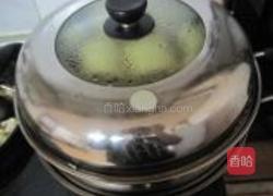 红豆沙地瓜花卷的做法图解9