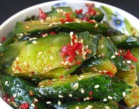 麻辣腌黄瓜