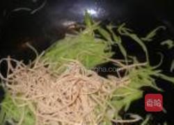 莴笋叶拌粉丝的做法图解14