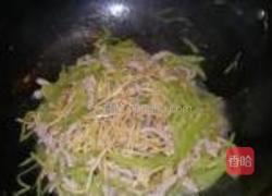 莴笋叶拌粉丝的做法图解15