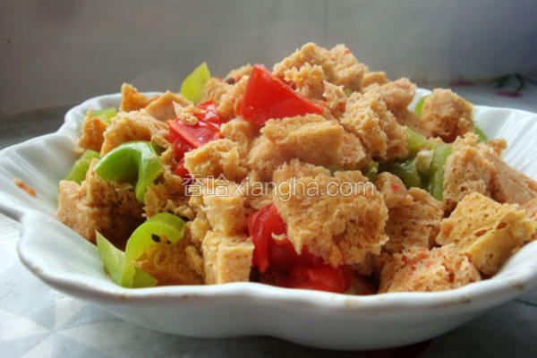 尖椒冻豆腐