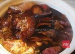 北菇滑鸡腊味饭的做法图解10