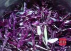 生拌紫甘蓝的做法图解3