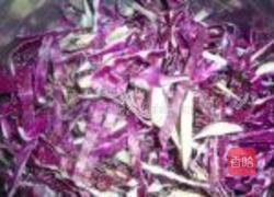生拌紫甘蓝的做法图解4