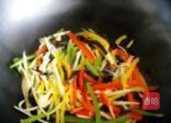 五彩鸡丝的做法图解6