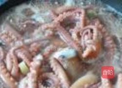 黄豆酱小葱拌八带的做法图解2