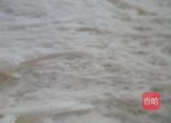 豆角肉馅发面饼的做法图解2