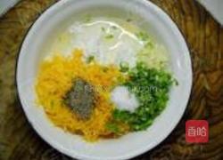 蒜香南瓜饼的做法图解3