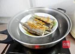 香煎秋刀鱼的做法图解7