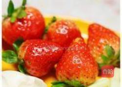 莓杏拌百合的做法图解3