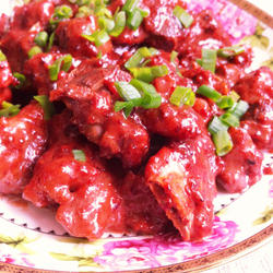 玫瑰腐乳排骨的做法[图]