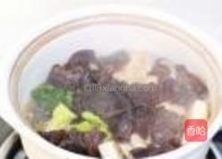 桃仁木耳豆腐煲的做法图解9
