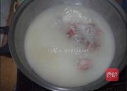 咸猪骨滚辣椒叶的做法图解4