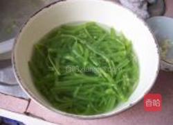 掠拌空心菜梗的做法图解5