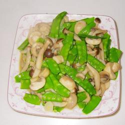 菌菇荷兰豆的做法[图]