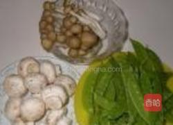 菌菇荷兰豆的做法图解1