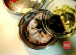 翡翠虾仁的做法图解5