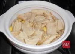 枝竹银杏浸豆苗的做法图解5