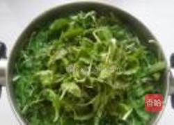 荠菜春卷的做法图解2