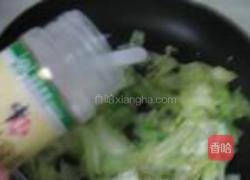 芝麻卷心菜的做法图解3
