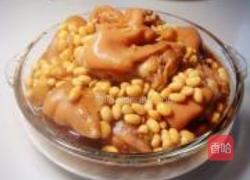 黄豆炖猪蹄的做法图解11