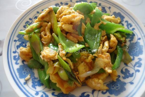 尖椒炒鸡蛋