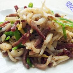 腊肉炒银鱼的做法[图]