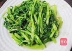 黄鳝炒空心菜的做法图解7