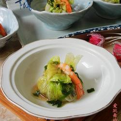鲜虾白菜包的做法[图]