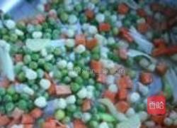 五彩海鲜日本豆腐的做法图解6