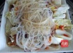 蒜香粉丝蒸白菜的做法图解12