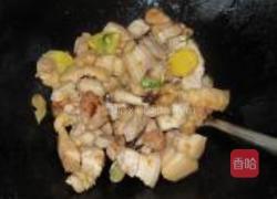 百叶结红烧肉的做法图解4