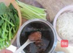 卤鸭肝湿炒粉的做法图解9