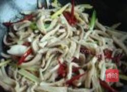 爆炒羊肚的做法图解8